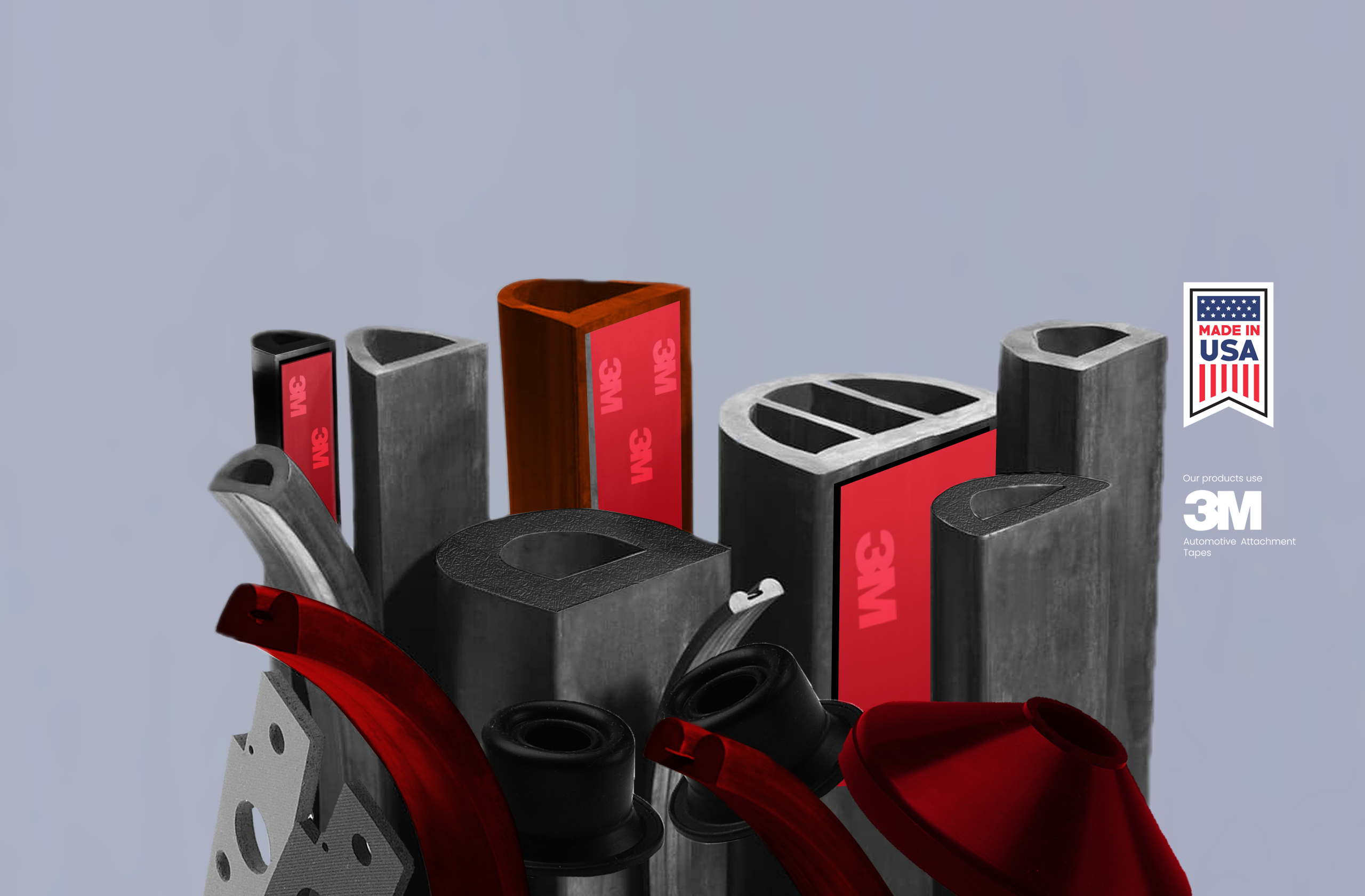 Automotive adhesive tape bonding industrial manufacturing